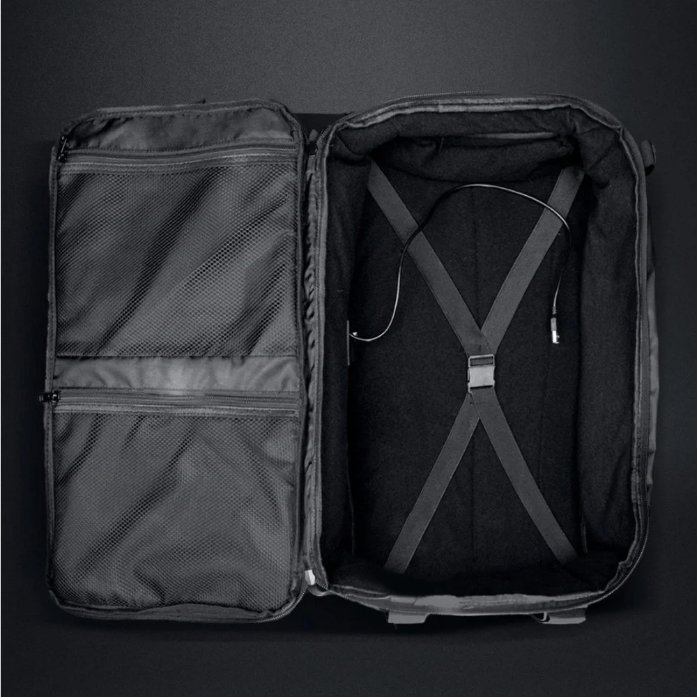 Black Versatile Travel Backpack - Picture 4 of 8